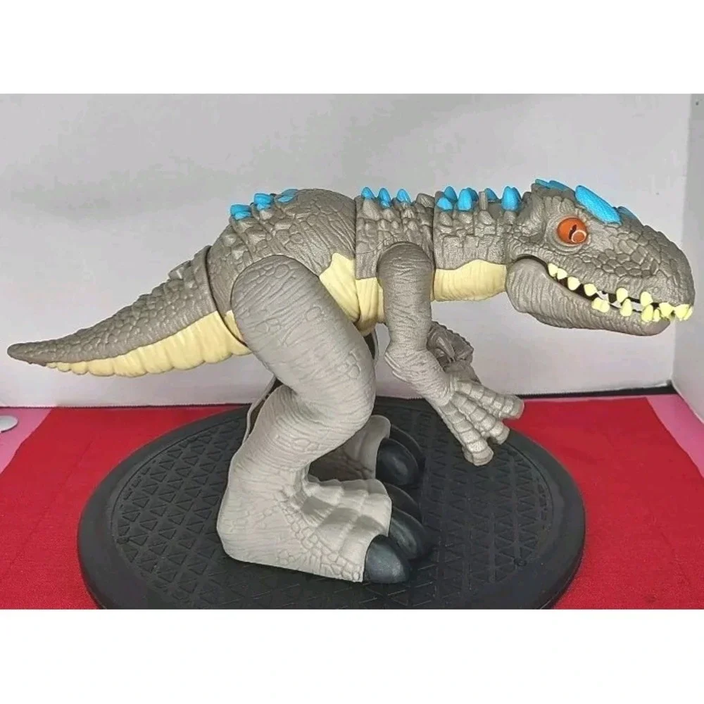 Fisher Price Imaginext Jurassic Park World Thrashing Indominus Rex Dinosaur Used